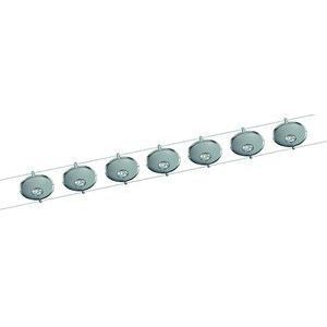 Câble Paulmann Ufo 150 7x20W titane-chrome - Paulmann - 97113