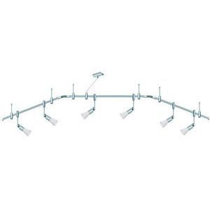 Kit Luminaire Paulmann Phari 6x40W G9 3m titane - Paulmann - 97338