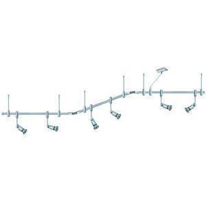 Kit Luminaire Paulmann Phyllis 6x50W GU10 3m titane - Paulmann - 97340