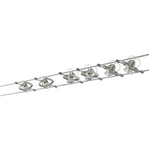 Câble Mac2 Paulmann 12V 6x35W nickel satiné - Paulmann - 97505