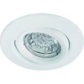 Luminaire encastré Paulmann Qual orientable LED GU10 3x1W - Blanc