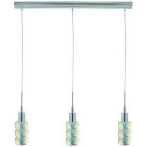 Suspension Paulmann Wobble 3x9W E14 Flex nickel - Paulmann - 66485