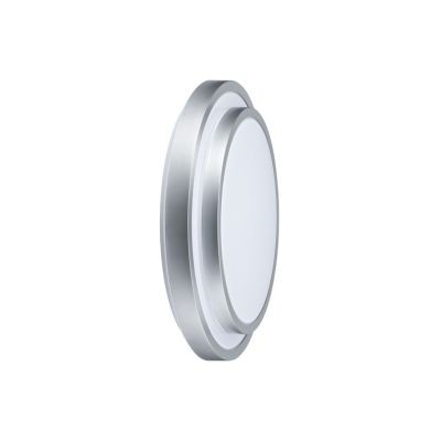 Plafonnier Paulmann stepino 40w argent blanc métal T5 420mm - Paulmann - 70032
