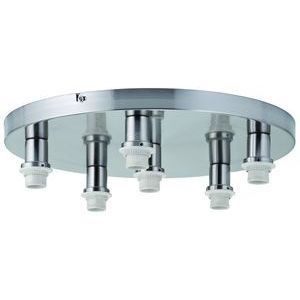 Plafonnier Paulmann 2easy midi 6x11w e14 acier br