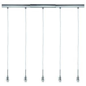 Suspension Paulmann 2easy midi 5x11w e14 acier br - Paulmann - 70079