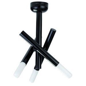 Suspension Paulmann Gala noir 3x10W E14 fluoc - Paulmann - 79440