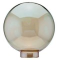 Verre globe 100 Paulmann doré pr déco esl