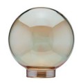 Verre globe 80 Paulmann ambré pr déco esl