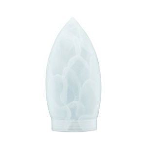 Verre flamme Paulmann albâtre pr déco esl