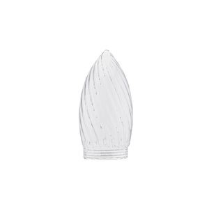 Verre flamme torsadée Paulmann clair pr déco esl