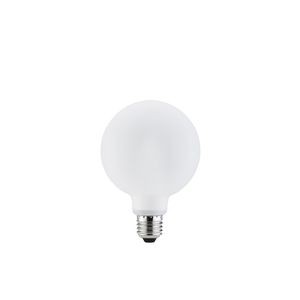 Ampoule Globe fluocompacte Paulmann 100mm 10W E27 satiné blc chaud