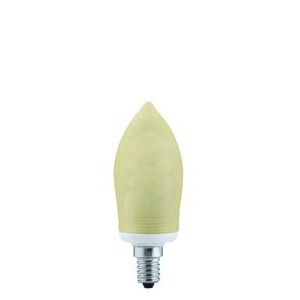 Ampoule Flamme fluocompacte Paulmann 7W E14 granité doré - Paulmann - 88065