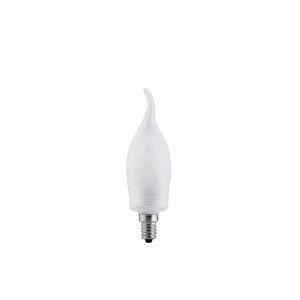 Ampoule Flamme fluocompacte Paulmann Cosy 7W E14 satiné