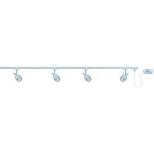 Système rail Paulmann URail kit Rumas 4x7W GU10 Chrome - Paulmann - 96876