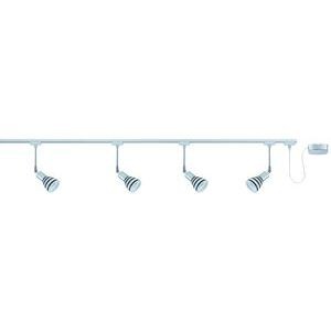 Système rail Paulmann URail kit Titurel 4x40W Chrome/noir - Paulmann - 96878