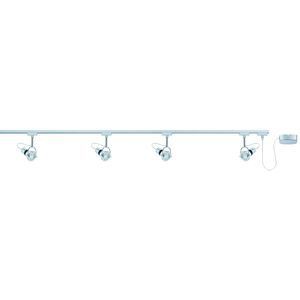 Système rail Paulmann URail kit Ring 4x11W GU10 Chrome