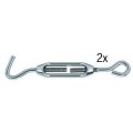 Tendeur non isolé Paulmann chrome Par 2 - SB 