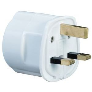 Adaptateur pour prise Paulmann GB 230V blc - Paulmann - 98475