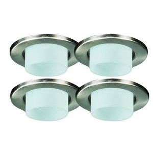 Luminaire Paulmann Déco cylindre 4x20W acier-satin - Paulmann - 98874