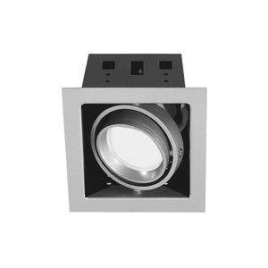 Luminaire encastré Paulmann Cardano fluocompact 1x11W GU10 titane
