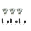 Luminaire encastré Paulmann kit 3x35W GU10 51mm