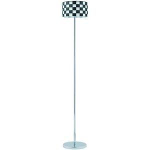 Lampadaire Paulmann Monza 2x15W fluocompact E27 - blanc / noir - Paulmann - 99854