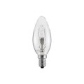 Ampoule Flamme Paulmann halogène 28w e14 clair