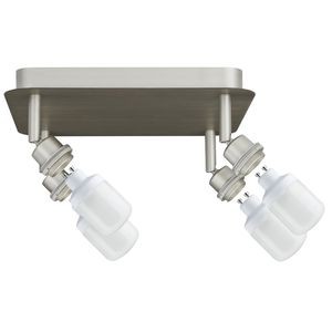 Plafonnier Paulmann décosystem wengé 4x7w esl - Paulmann - 60064