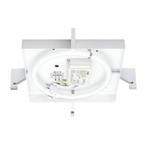 Base plafonnier Paulmann square 22w t5 alu
