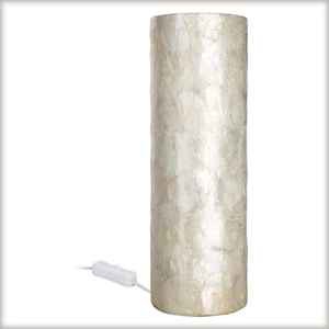 Lampe à poser Paulmann cylindre perle <40w e14 - Paulmann - 79446