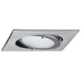 Luminaire encastré Paulmann ip44 quadro orientable 3x20w acier