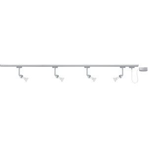 Système rail Paulmann URail Decosystem 4x40w gz10 chr mat