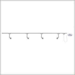 Système rail Paulmann URail Decosystem 4x40w gz10 chrome - Paulmann - 95046