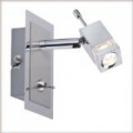 Spot Paulmann Quadro LED Balken 1x3W 230V/6V DC350 Chrom Metall - Paulmann - 60025