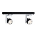 Réglette Paulmann turn 2x40w gu10 noir