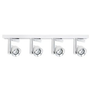 Réglette Paulmann turn 4x40w gu10 blanc