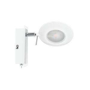 Spot Paulmann unitaire orb 1x3w blanc/chrome