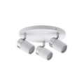 Spot LED Paulmann 3x3,5W Zyli IP44 230V, blanc/chrome