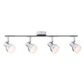 Réglette Paulmann gloss LED 4x4,6w chrome 230v plastique