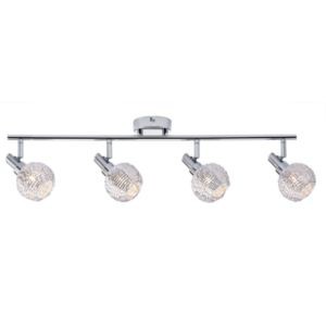 Réglette Paulmann curl 4x42w g9 chrome 230v métal