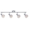 Réglette Paulmann curl 4x42w g9 chrome 230v métal