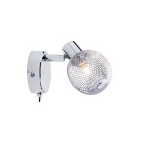 Spot Paulmann mesh 1x42w g9 chrome 230v métal