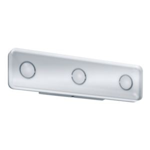 Réglette de miroir Paulmann carré theta ip44 LED 13,5w alu anodisé/clair 230v métal/acrylique