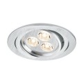 Kit spot encastré Paulmann aria 1x3w LED rond orient