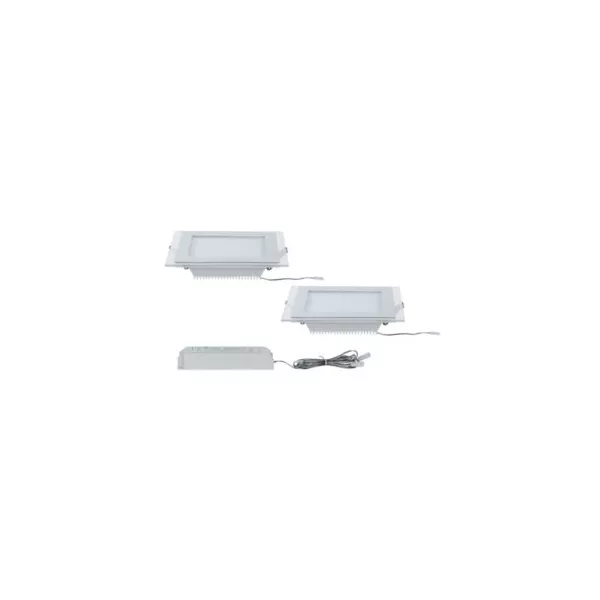 Paulmann Einbauleuchten-Set DecoDice LED 2er Set – 2x7,5W Warmweiß, 2700K, 230V, Ohne Trafo