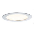 Spot encastré Paulmann Premium panel rond LED 1x6,5w 2700k 8va 230v/350ma 180mm alu brossé/alu