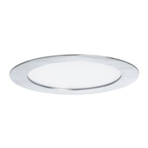 Spot encastré Paulmann Premium panel rond LED 1x6,5w 2700k 8va 230v/350ma 180mm alu brossé/alu