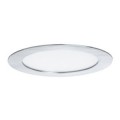 Spot encastré Paulmann Premium panel rond LED 1x6,5w 2700k 8va 230v/350ma 180mm alu brossé/alu