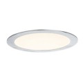 Spot encastré Paulmann Premium panel rond LED 1x13w 2700k 15va 230v/350ma 220mm alu brossé/alu