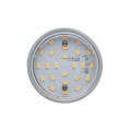 Kit spot encastré Paulmann Premium coin angle fixe LED 1x14w 2700k 230v 75mm chrome/alu zinc